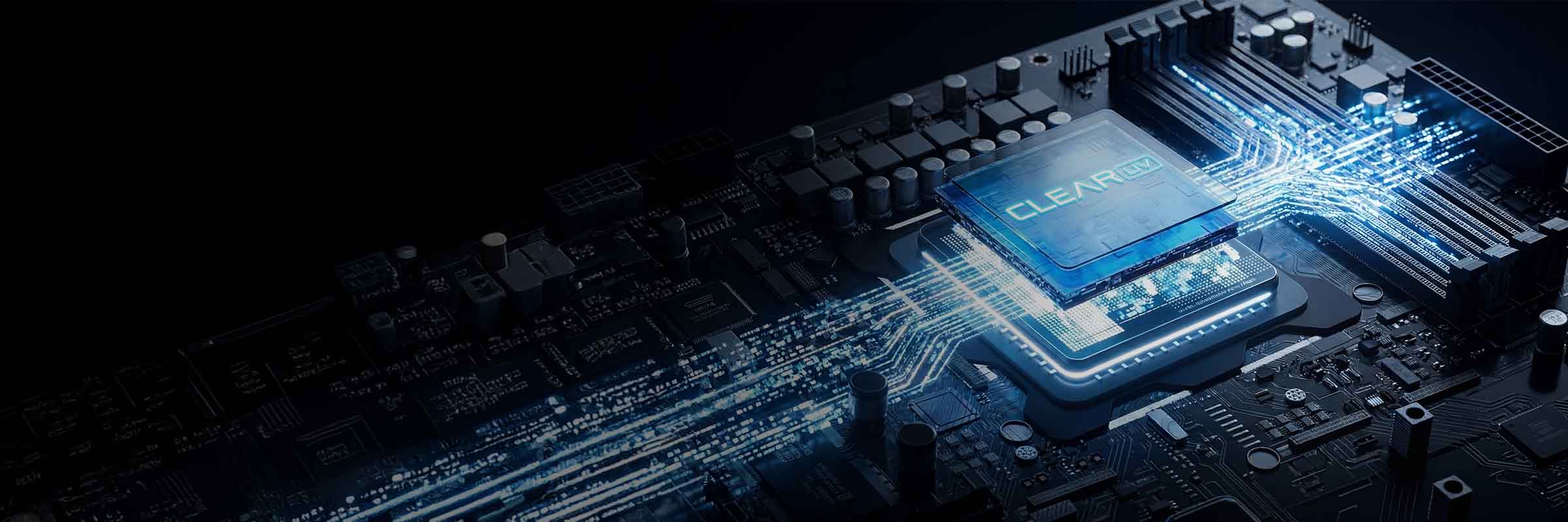 Clear C9 microprocessor — the brain behind every Clear robot