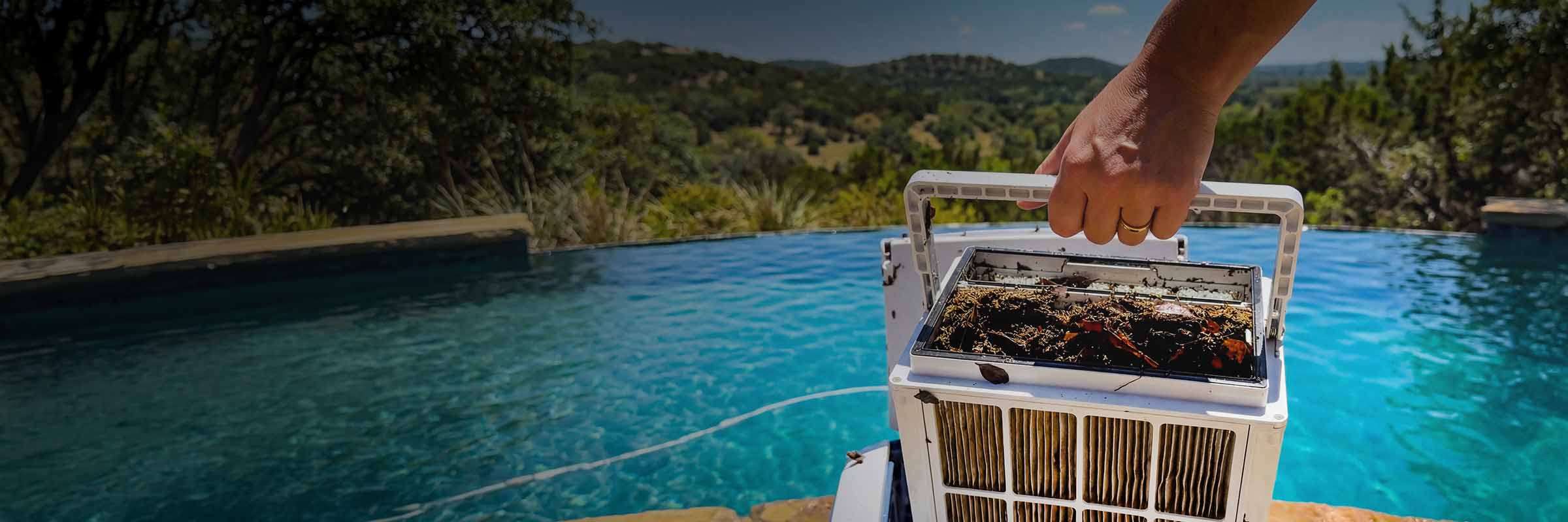 UltraFilter ultrafine filtration media for Clear robotic pool cleaner