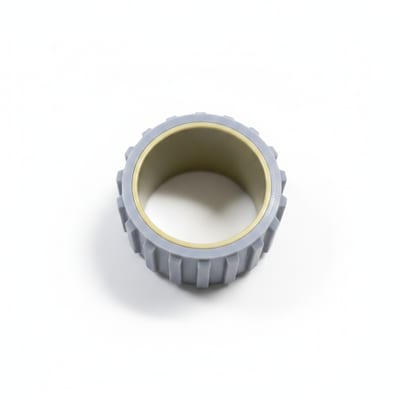 Driven Brush Sleeve Assembly — genuine Clear Robotics replacement part (CR-B120) on white background