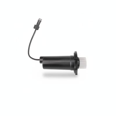 Left Drive Motor Assembly — genuine Clear Robotics replacement part (CR-D110) on white background