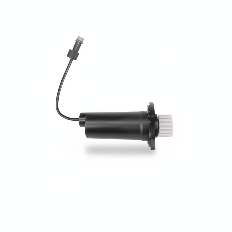 Left Drive Motor Assembly — genuine Clear Robotics replacement part (CR-D110) on white background