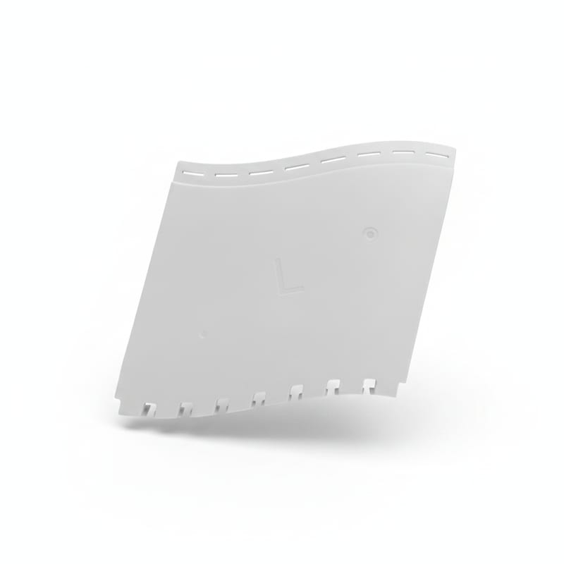 Left Scraper — genuine Clear Robotics replacement part (CR-B150) on white background