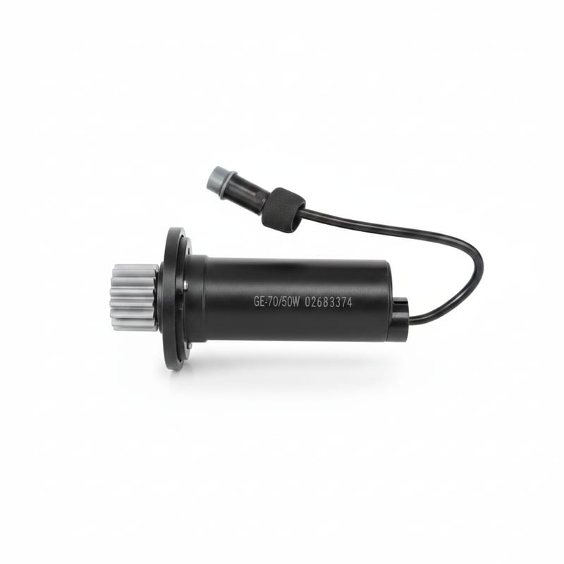 Right Drive Motor Assembly — genuine Clear Robotics replacement part (CR-D120) on white background